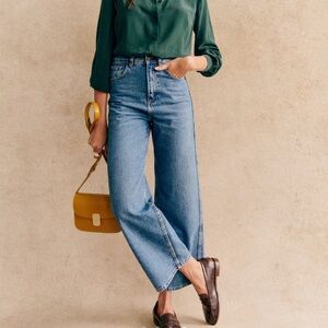 Sezane Le Crop Jeans